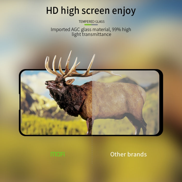 For Huawei Maimang9/Mate 40Lite MOFI 9H 2.5D Full Screen Tempered Glass Film(Black) - Huawei Tempered Glass by MOFI | Online Shopping South Africa | PMC Jewellery