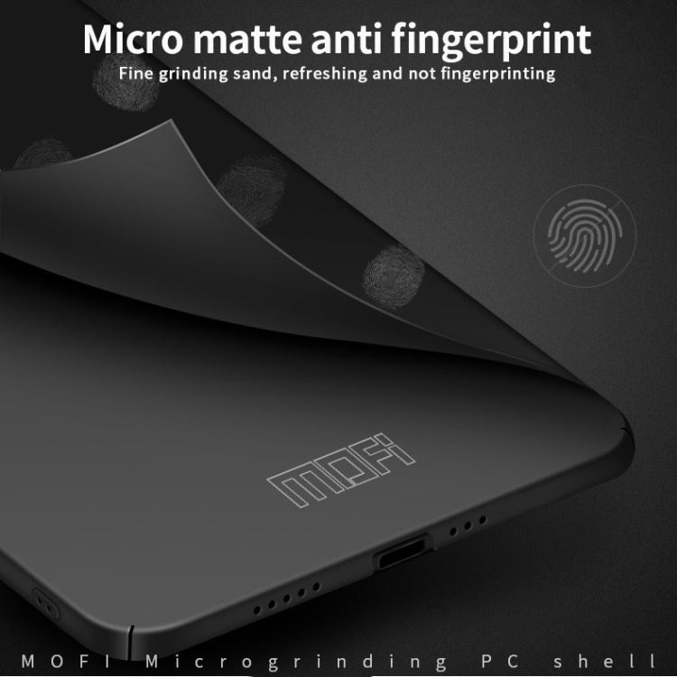 For iPhone 12 / 12 Pro MOFI Frosted PC Ultra-thin Hard Case(Black) - free shipping - PMC TechLife - Order now!