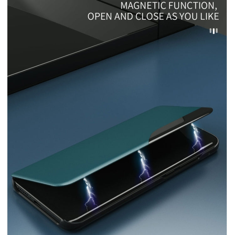 For Samsung Galaxy S10 Attraction Flip Holder Leather Phone Case(Green) - Galaxy Phone Cases by PMC TechLife | Online Shopping South Africa | PMC TechLife