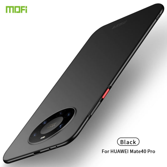 For Huawei Mate 40 Pro MOFI Frosted PC Ultra-thin Hard Case(Black) - Huawei Cases by MOFI | Online Shopping South Africa | PMC Jewellery