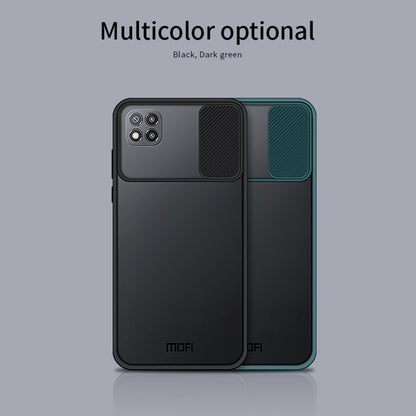 For Xiaomi Poco C3 MOFI Xing Dun Series Translucent Frosted PC + TPU Privacy Anti-glare Shockproof All-inclusive Protective Case(Black) - Xiaomi Cases by MOFI | Online Shopping South Africa | PMC Jewellery