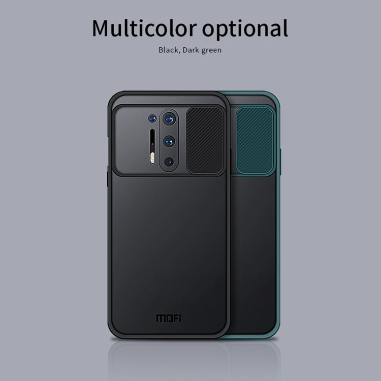 For OnePlus 8 Pro MOFI Xing Dun Series Translucent Frosted PC + TPU Privacy Anti-glare Shockproof All-inclusive Protective Case(Black) - OnePlus Cases by MOFI | Online Shopping South Africa | PMC Jewellery