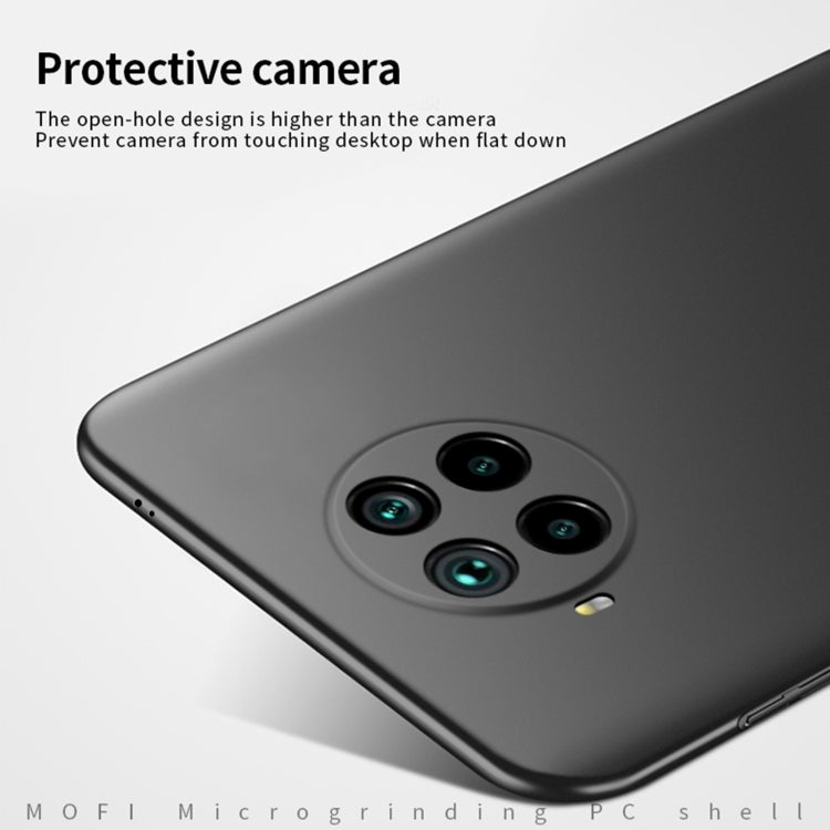 For Xiaomi Mi 10T Lite/NOTE9 PRO 5G MOFI Frosted PC Ultra-thin Hard C(Black) - Xiaomi Cases by MOFI | Online Shopping South Africa | PMC Jewellery