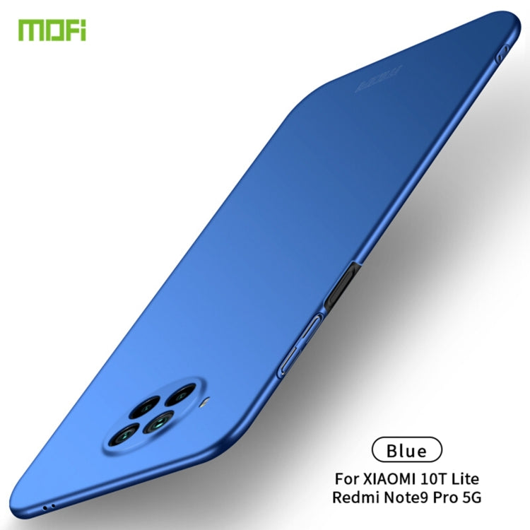 For Xiaomi Mi 10T Lite/NOTE9 PRO 5G MOFI Frosted PC Ultra-thin Hard C(Blue) - Xiaomi Cases by MOFI | Online Shopping South Africa | PMC Jewellery