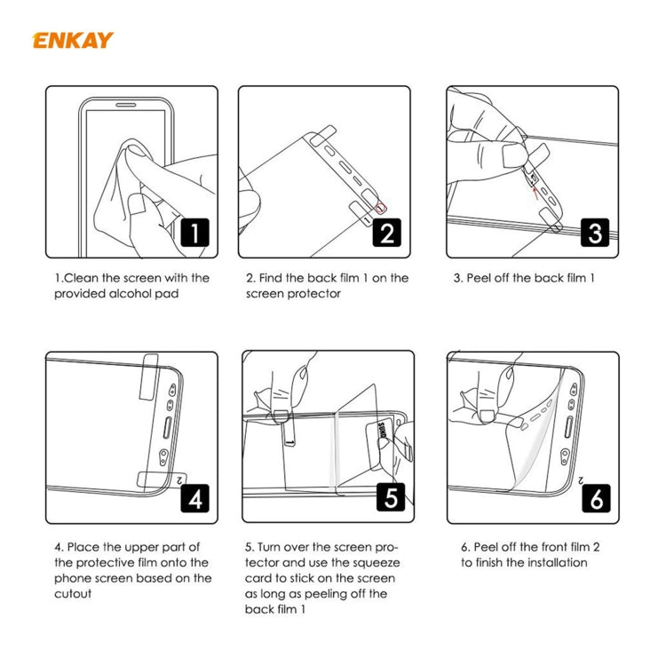 For Samsung Galaxy S21 5G ENKAY Hat-Prince 0.1mm 3D Full Screen Protector Explosion-proof Hydrogel Film - For Samsung by ENKAY | Online Shopping South Africa | PMC Jewellery