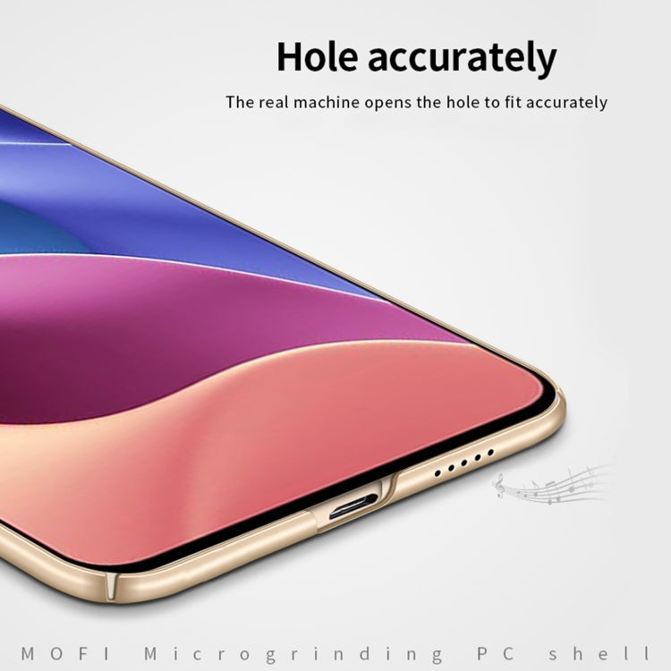 For Xiaomi Redmi K40 / K40 Pro MOFI Frosted PC Ultra-thin Hard Case(Blue) - Xiaomi Cases by MOFI | Online Shopping South Africa | PMC TechLife | Buy Now Pay Later Mobicred