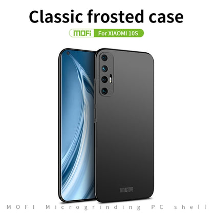 For Xiaomi Mi 10S MOFI Frosted PC Ultra-thin Hard Case(Black) - Xiaomi Cases by MOFI | Online Shopping South Africa | PMC Jewellery