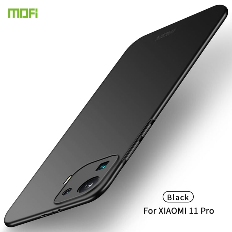 For Xiaomi Mi 11 Pro MOFI Frosted PC Ultra-thin Hard Case(Black) - free shipping - PMC TechLife - Order now!