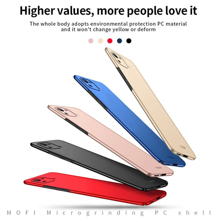 For Xiaomi Mi 11 Pro MOFI Frosted PC Ultra-thin Hard Case(Black) - free shipping - PMC TechLife - Order now!