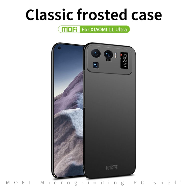 For Xiaomi Mi 11 Ultra MOFI Frosted PC Ultra-thin Hard Case(Red) - free shipping - PMC TechLife - Order now!