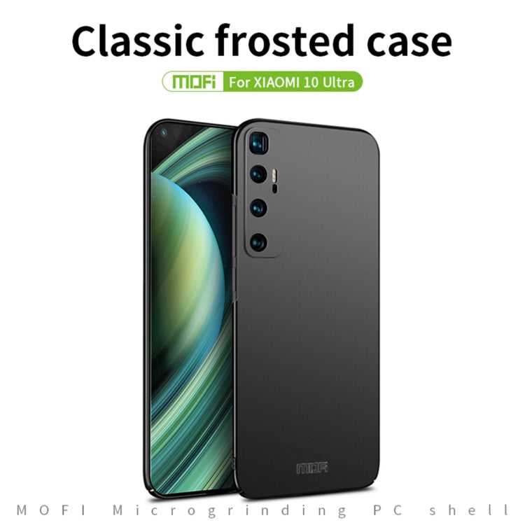 For Xiaomi Mi 10 Ultra MOFI Frosted PC Ultra-thin Hard Case(Blue) - Xiaomi Cases by MOFI | Online Shopping South Africa | PMC Jewellery