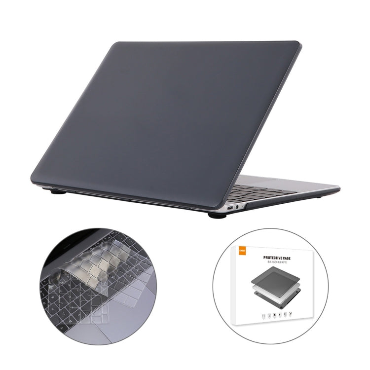 ENKAY for Huawei MateBook 13 Ryzen Edition US Version 2 in 1 Crystal Protective Case with TPU Keyboard Film(Black) - Screen & Keyboard Cover by ENKAY | Online Shopping South Africa | PMC Jewellery | Buy Now Pay Later Mobicred