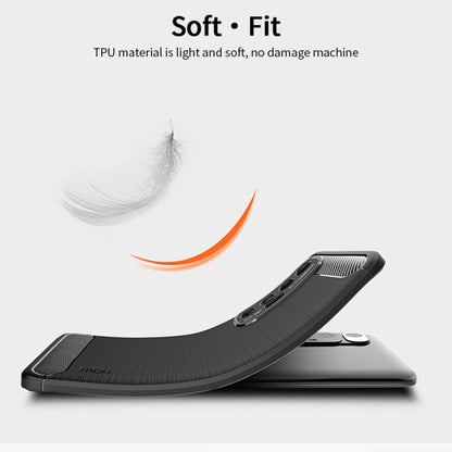 For Xiaomi Mi 10S MOFI Gentleness Series Brushed Texture Carbon Fiber Soft TPU Case(Black) - Xiaomi Cases by MOFI | Online Shopping South Africa | PMC Jewellery | Buy Now Pay Later Mobicred