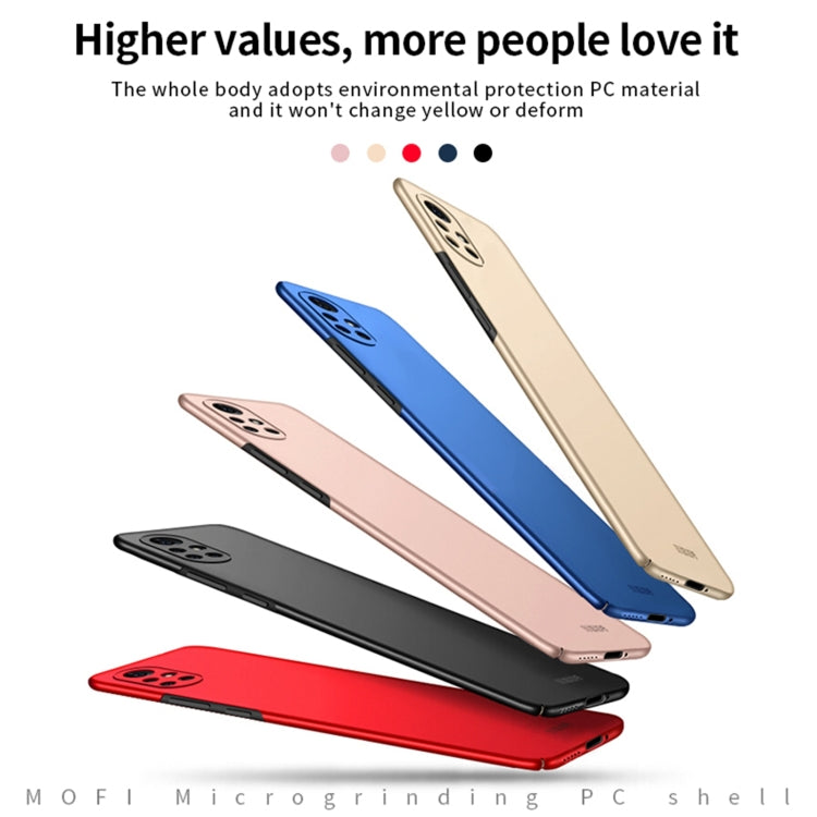 For Huawei Nova 8 MOFI Frosted PC Ultra-thin Hard Case(Black) - Huawei Cases by MOFI | Online Shopping South Africa | PMC TechLife | Buy Now Pay Later Mobicred