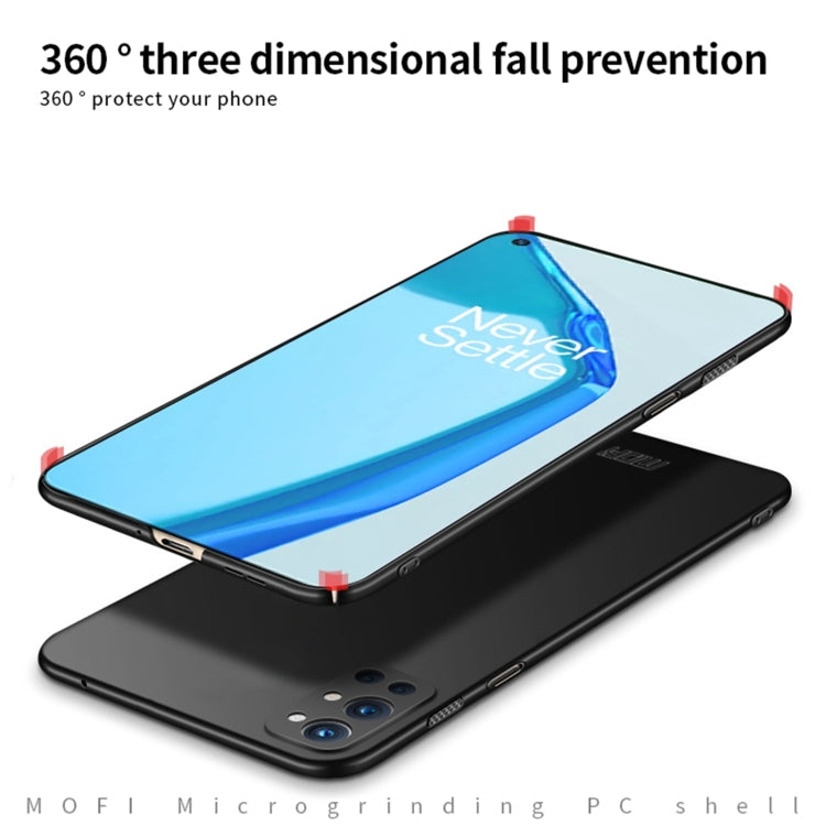 For OnePlus 9R MOFI Frosted PC Ultra-thin Hard Case(Rose gold) - OnePlus Cases by MOFI | Online Shopping South Africa | PMC TechLife | Buy Now Pay Later Mobicred