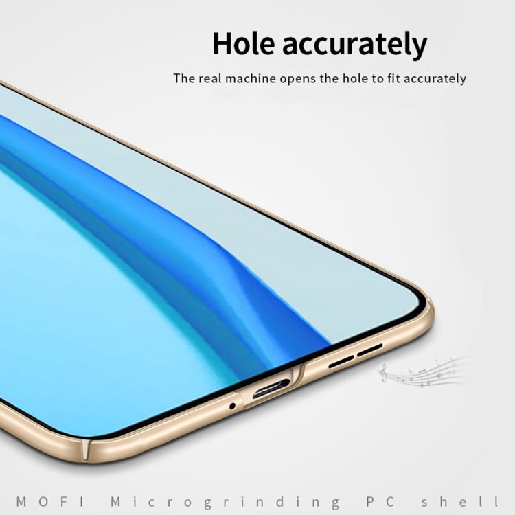 For OnePlus 9R MOFI Frosted PC Ultra-thin Hard Case(Rose gold) - OnePlus Cases by MOFI | Online Shopping South Africa | PMC TechLife | Buy Now Pay Later Mobicred