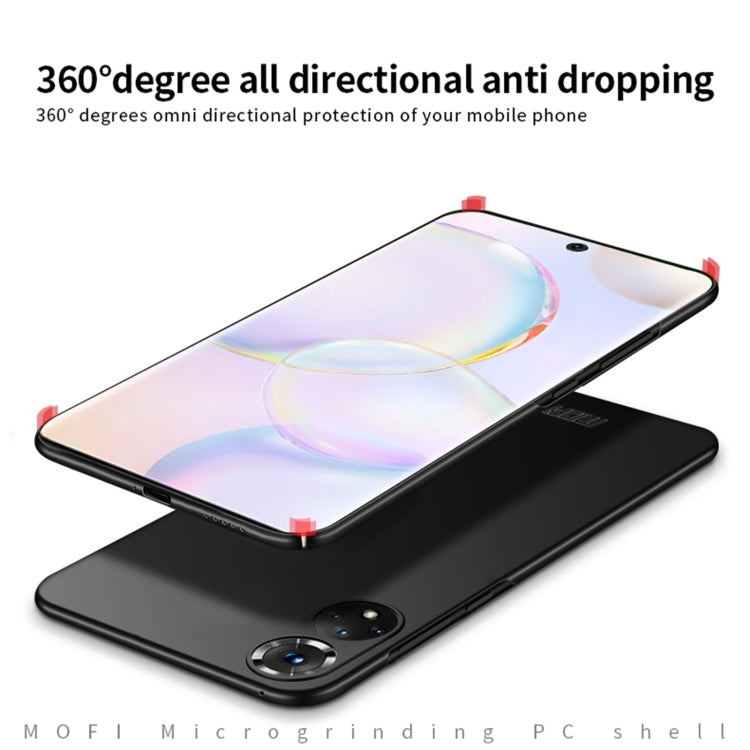 For Honor 50 Pro MOFI Frosted PC Ultra-thin Hard Case(Blue) - Honor Cases by MOFI | Online Shopping South Africa | PMC TechLife | Buy Now Pay Later Mobicred