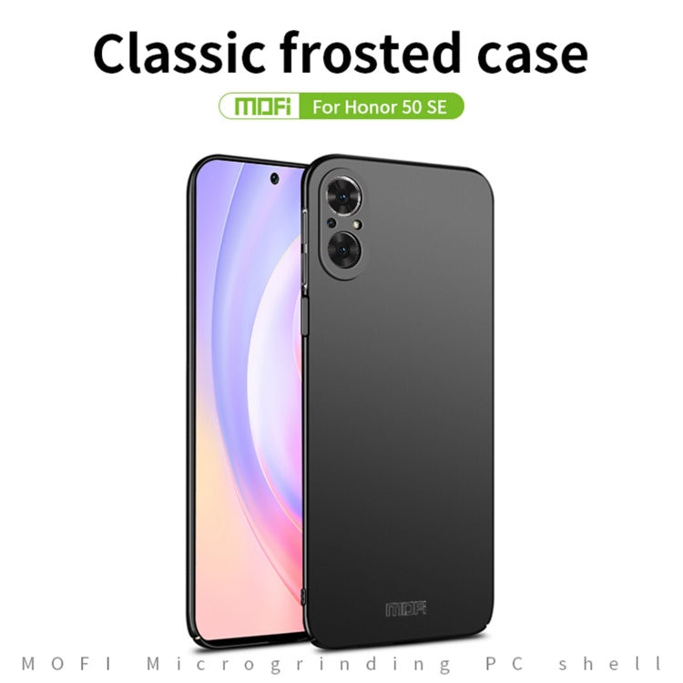 For Honor 50 SE MOFI Frosted PC Ultra-thin Hard Case(Blue) - free shipping - PMC TechLife - Order now!