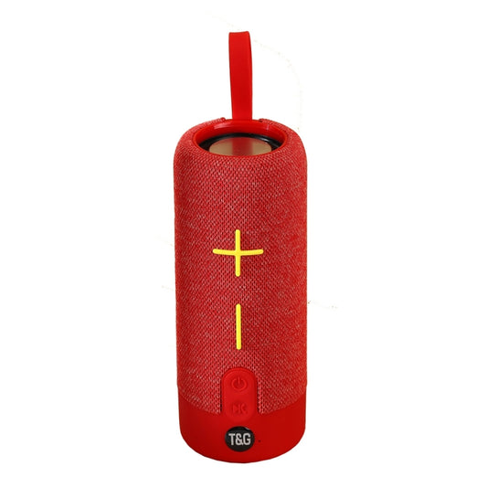 T&G TG619 Portable Bluetooth Wireless Speaker Waterproof Outdoor Bass Subwoofer Support AUX TF USB(Red) - Desktop Speaker by T&G | Online Shopping South Africa | PMC Jewellery | Buy Now Pay Later Mobicred