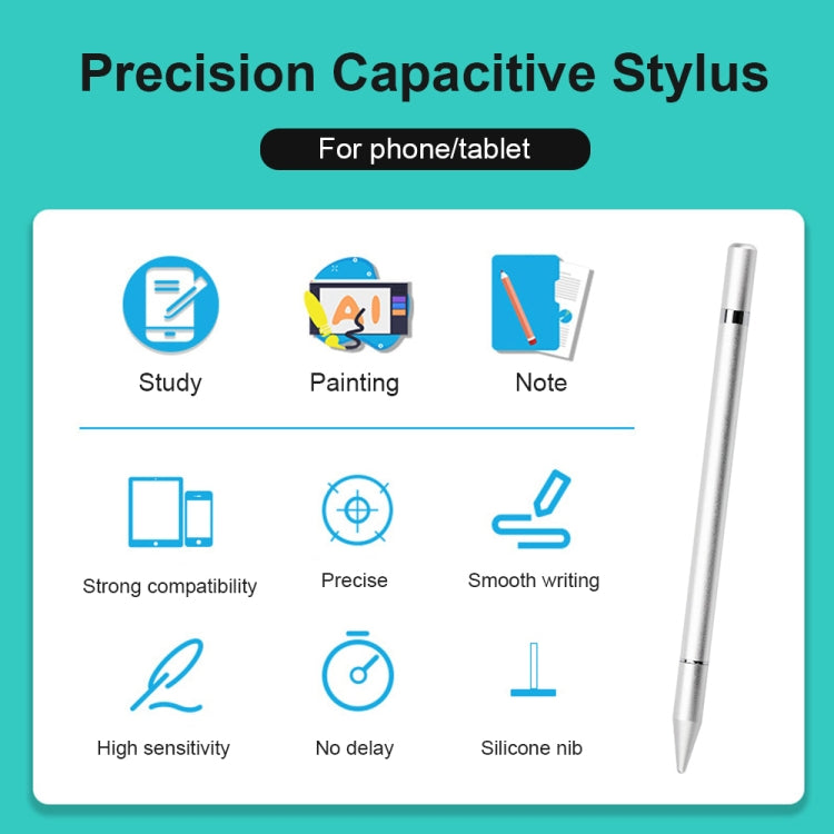 AT-26 2 in 1 Mobile Phone Touch Screen Capacitive Pen Writing Pen with 1 Pen Tip(Blue) - free shipping - PMc TechLife - Order now!