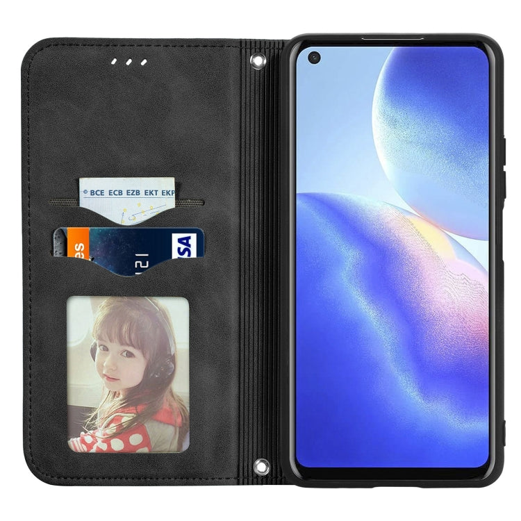 For Blackview A90 Retro Skin Feel Business Magnetic Horizontal Flip Leather Case with Holder & Card Slots & Wallet & Photo Frame(Black) - More Brand by PMC Jewellery | Online Shopping South Africa | PMC Jewellery | Buy Now Pay Later Mobicred