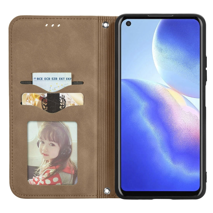 For Blackview A90 Retro Skin Feel Business Magnetic Horizontal Flip Leather Case with Holder & Card Slots & Wallet & Photo Frame(Brwon) - More Brand by PMC Jewellery | Online Shopping South Africa | PMC Jewellery