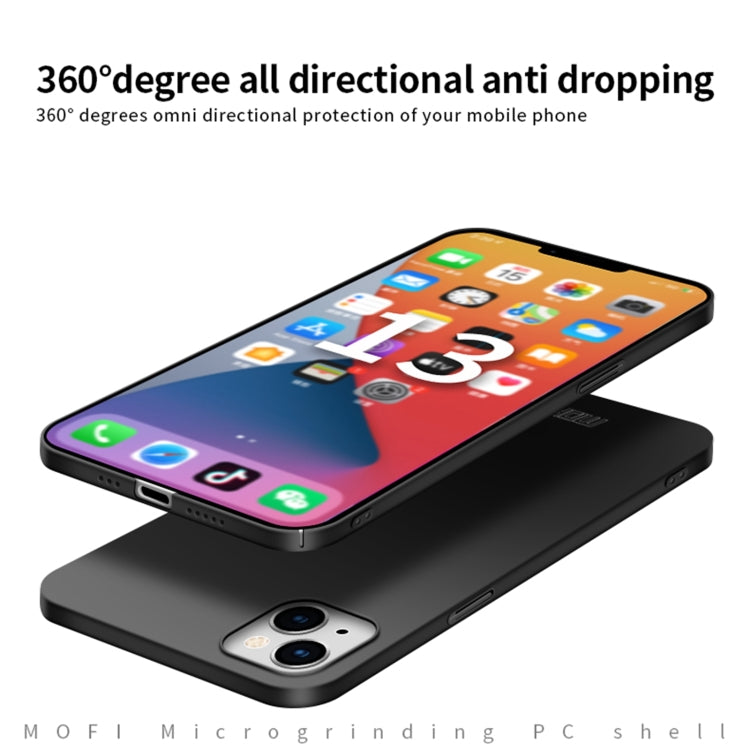 For iPhone 13 MOFI Frosted PC Ultra-thin Hard Case(Rose Gold) - free shipping - PMC TechLife - Order now!