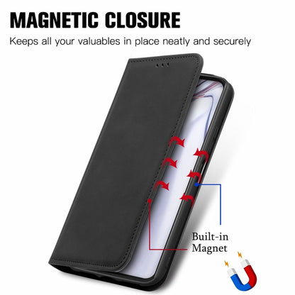 For Blackview A100 Retro Skin Feel Business Magnetic Horizontal Flip Leather Case with Holder & Card Slots & Wallet & Photo Frame(Black) - More Brand by PMC Jewellery | Online Shopping South Africa | PMC Jewellery | Buy Now Pay Later Mobicred