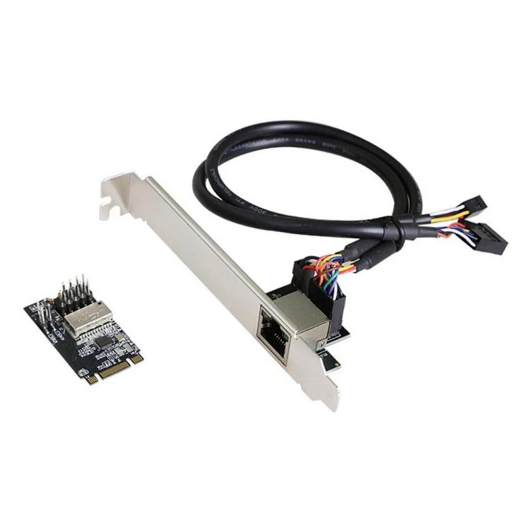 RTL8111H 1000M M.2 (B-KeyM-Key) to PCI-E Gigabit Ethernet Network Card - Add-on Cards by PMC Jewellery | Online Shopping South Africa | PMC Jewellery | Buy Now Pay Later Mobicred