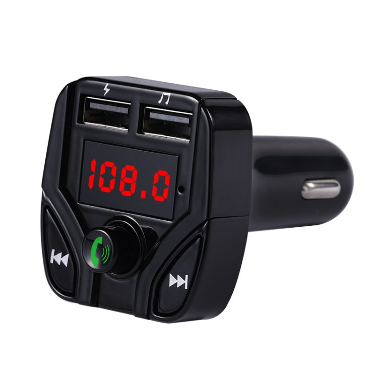 C4 Bluetooth MP3 Hands-free Car Device LCD FM Transmitter Dual USB Charger - Bluetooth Car Kits by PMC TechLife | Online Shopping South Africa | PMC TechLife | Buy Now Pay Later Mobicred
