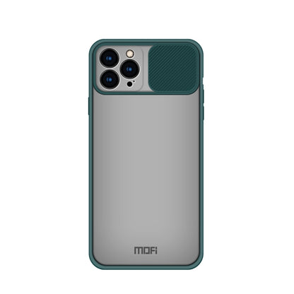 For iPhone 13 Pro Max MOFI Translucent Frosted PC + TPU Phone Case(Green) - iPhone 13 Cases by MOFI | Online Shopping South Africa | PMC Jewellery