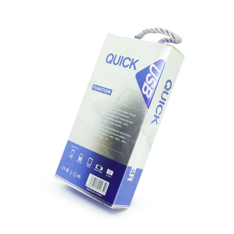 CA-25 QC3.0 USB 3A Fast Charger for Mobile Phone, AU Plug(White) - free shipping - PMC Jewellery - Order now!