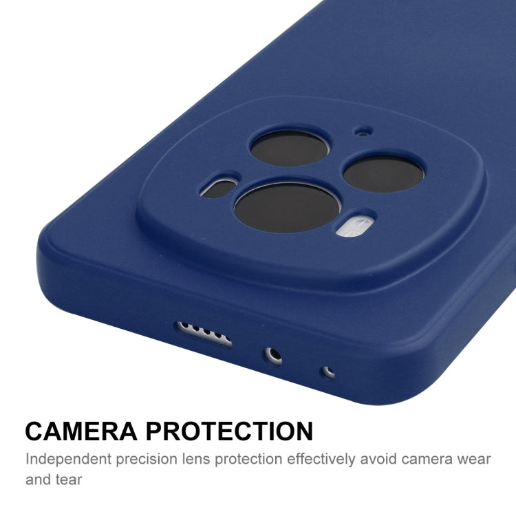 For Honor Magic6 Pro ENKAY Liquid Silicone Soft Shockproof Phone Case(Dark Blue) - Honor Cases by ENKAY | Online Shopping South Africa | PMC Jewellery | Buy Now Pay Later Mobicred