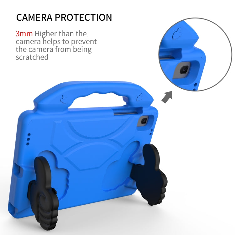 For Samsung Galaxy Tab A8 10.5 2021 X200 / X205 Thumb Bracket EVA Shockproof Tablet Case(Blue) - free shipping - PMC TechLife - Order now!