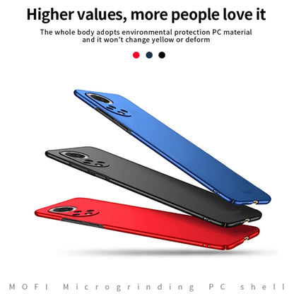 For Huawei Nova 9 MOFI Frosted PC Ultra-thin Hard Phone Case(Red) - Huawei Cases by MOFI | Online Shopping South Africa | PMC Jewellery