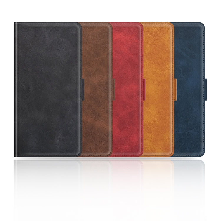 For Blackview A55 Pro Dual-side Magnetic Buckle Leather Phone Case(Black) - More Brand by PMC TechLife | Online Shopping South Africa | PMC TechLife