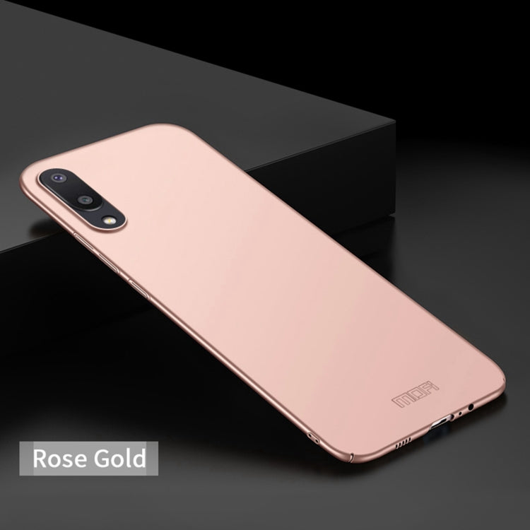 For Samsung Galaxy A02 / M02 MOFI Frosted PC Ultra-thin Hard Phone Case(Rose gold) - Galaxy Phone Cases by MOFI | Online Shopping South Africa | PMC Jewellery