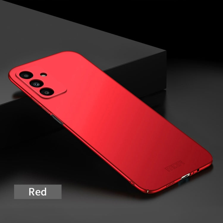 For Samsung Galaxy A13 5G MOFI Frosted PC Ultra-thin Hard Case(Red) - free shipping - PMC TechLife - Order now!