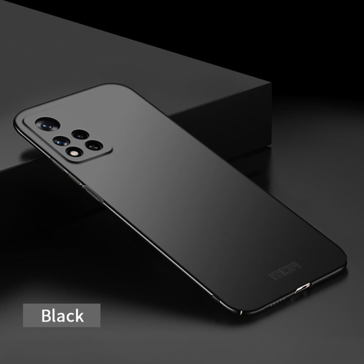 For Xiaomi Redmi Note 11 Pro 5G / Note 11 Pro+ 5G MOFI Frosted PC Ultra-thin Hard  Phone Case(Black) - Xiaomi Cases by MOFI | Online Shopping South Africa | PMC Jewellery