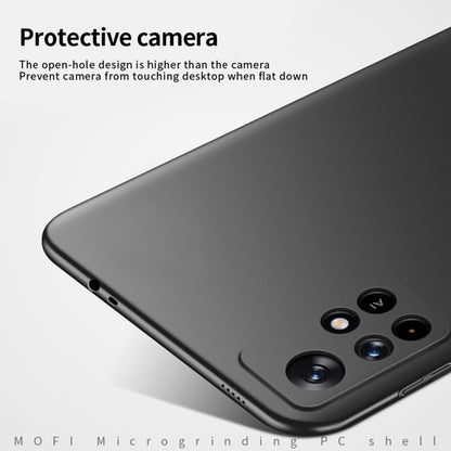 For Xiaomi Redmi Note 11 Pro 5G / Note 11 Pro+ 5G MOFI Frosted PC Ultra-thin Hard  Phone Case(Black) - Xiaomi Cases by MOFI | Online Shopping South Africa | PMC Jewellery