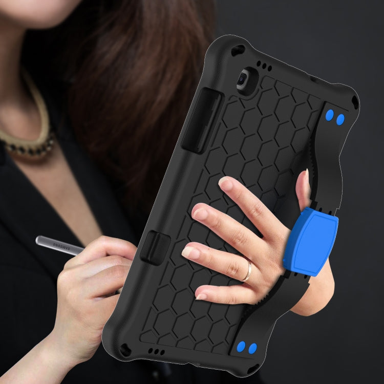 For Lenovo X306 / X606 / K10 Honeycomb EVA + PC Shockproof Tablet Case with Strap(Black+Blue) - Lenovo by PMC TechLife | Online Shopping South Africa | PMC TechLife | Buy Now Pay Later Mobicred