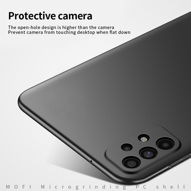 For Samsung Galaxy A23 4G MOFI Frosted PC Ultra-thin Hard Case(Blue) - free shipping - PMC TechLife - Order now!