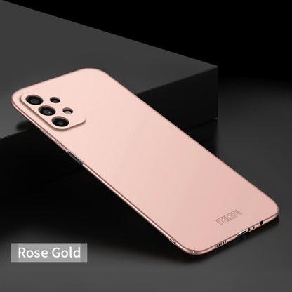 For Samsung Galaxy A23 4G MOFI Frosted PC Ultra-thin Hard Case(Rose gold) - Galaxy Phone Cases by MOFI | Online Shopping South Africa | PMC Jewellery