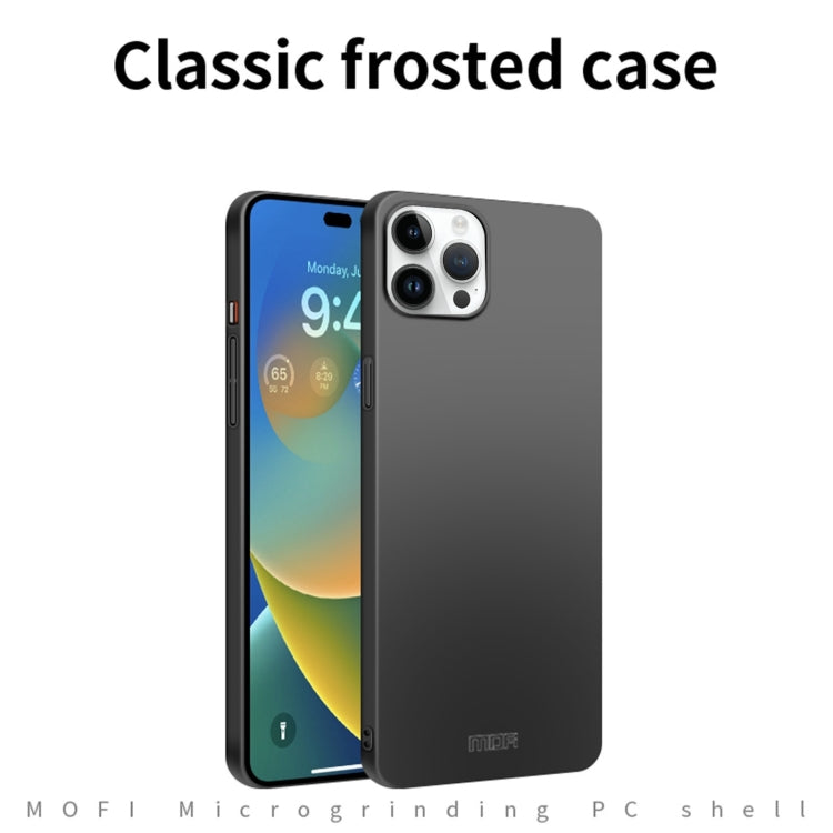 For iPhone 14 Pro MOFI Frosted PC Ultra-thin Hard Case (Red) - free shipping - PMC TechLife - Order now!