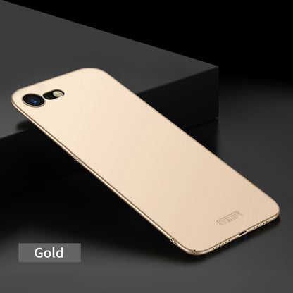 For iPhone SE 2022 / 2020 MOFI Frosted PC Ultra-thin Hard Case(Gold) - iPhone SE 2022 / 2020 / 8 / 7 Cases by MOFI | Online Shopping South Africa | PMC Jewellery