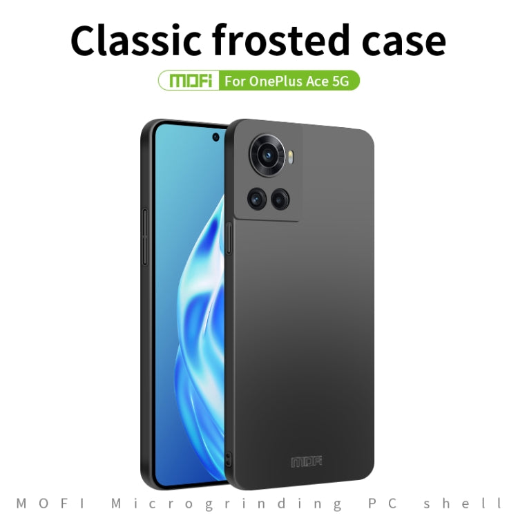 For OnePlus Ace 5G / 10R 5G MOFI Frosted PC Ultra-thin Hard Case(Red) - OnePlus Cases by MOFI | Online Shopping South Africa | PMC Jewellery