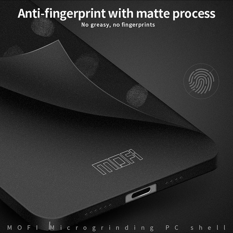 For iPhone 14 Pro Max MOFI Fandun Series Frosted PC Ultra-thin Phone Case(Black) - free shipping - PMC TechLife - Order now!