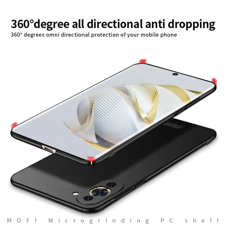For Huawei Nova 10 Pro MOFI Frosted PC Ultra-thin Hard Case(Blue) - Huawei Cases by MOFI | Online Shopping South Africa | PMC TechLife