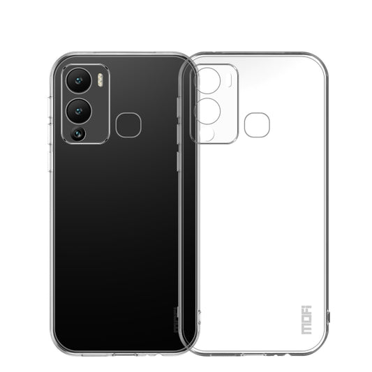 For Infinix Hot 12i MOFI Ming Series Ultra-thin TPU Phone Case(Transparent) - Infinix Cases by MOFI | Online Shopping South Africa | PMC Jewellery