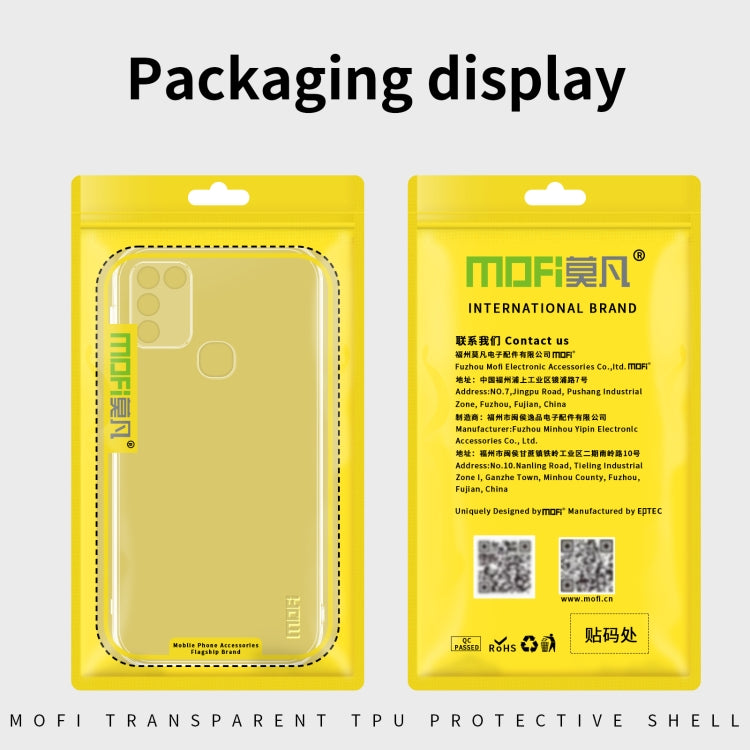 For Infinix Note 12 / G96 MOFI Ming Series Ultra-thin TPU Phone Case(Transparent) - Infinix Cases by MOFI | Online Shopping South Africa | PMC Jewellery